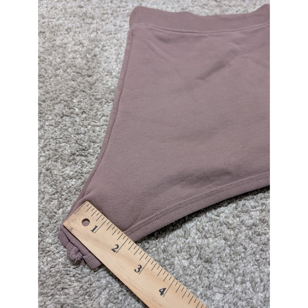Victoria Sport Shorts Womens L Mauve Purple Dolphin Drawstring Lounge Athletic - Picture 4 of 7